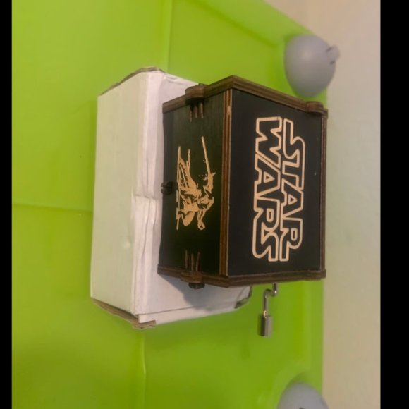 Other - New Star Wars Hand-Carved Wooden Music Box